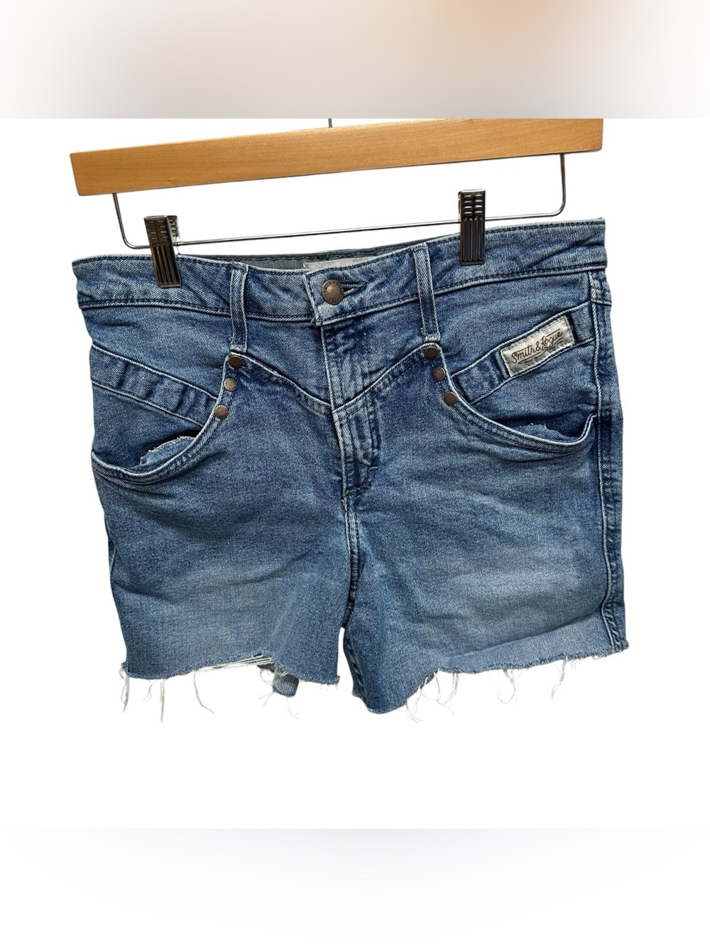 Smith & Rogue women’s cutoff shorts western denim size 29